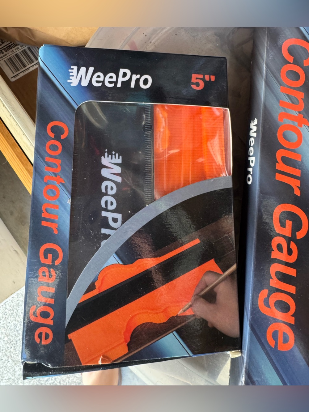 WeePro Contour Gauge 5in and 10in - Orange